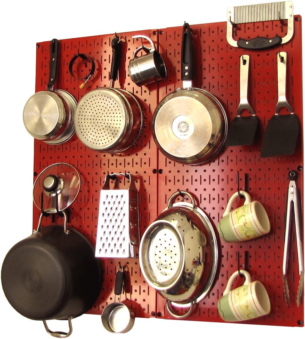 space saving kitchen-pegboards for small kitchens