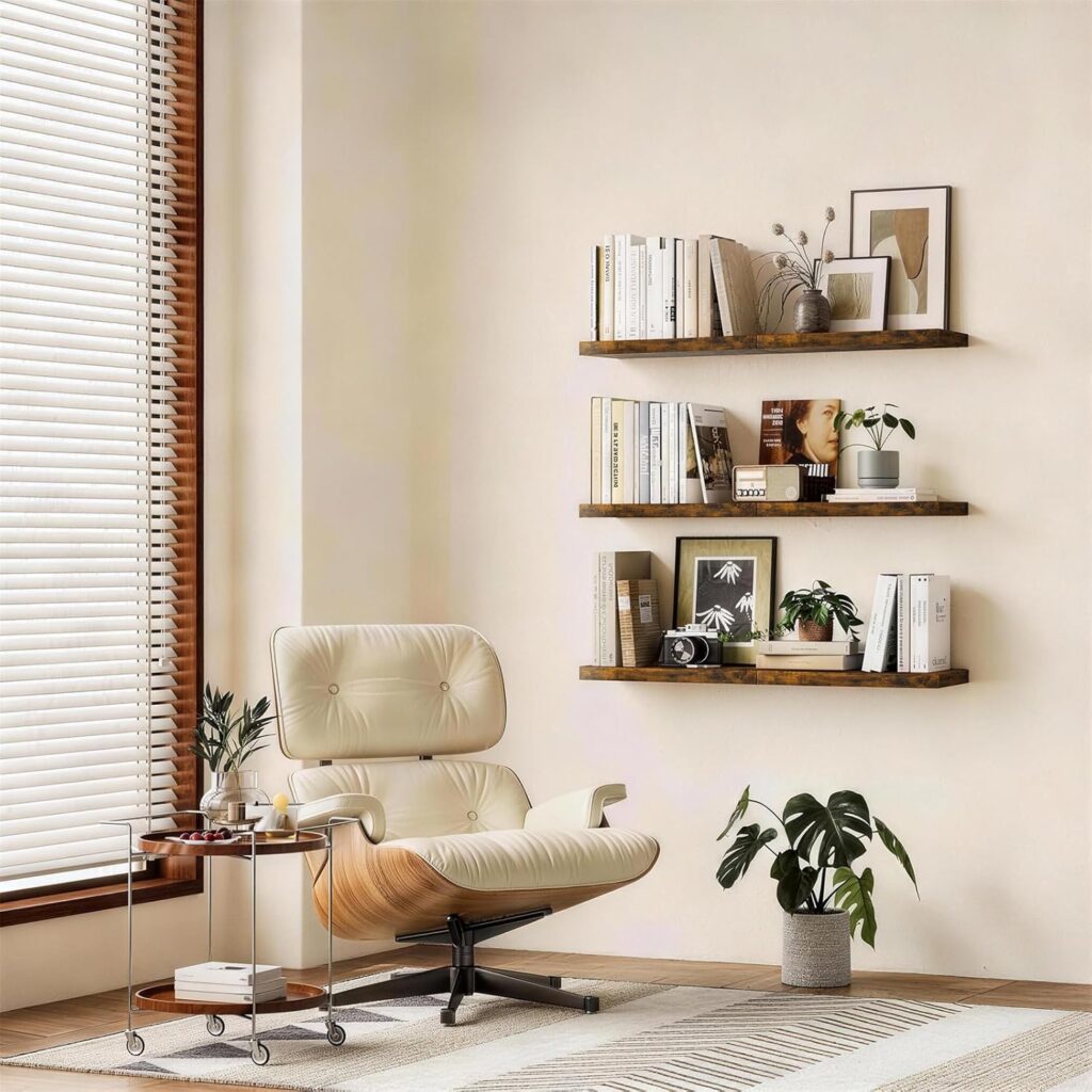 bayka floating shelf rustic
